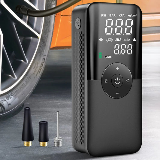 Rechargeable Air Pump Tire Inflator Portable 