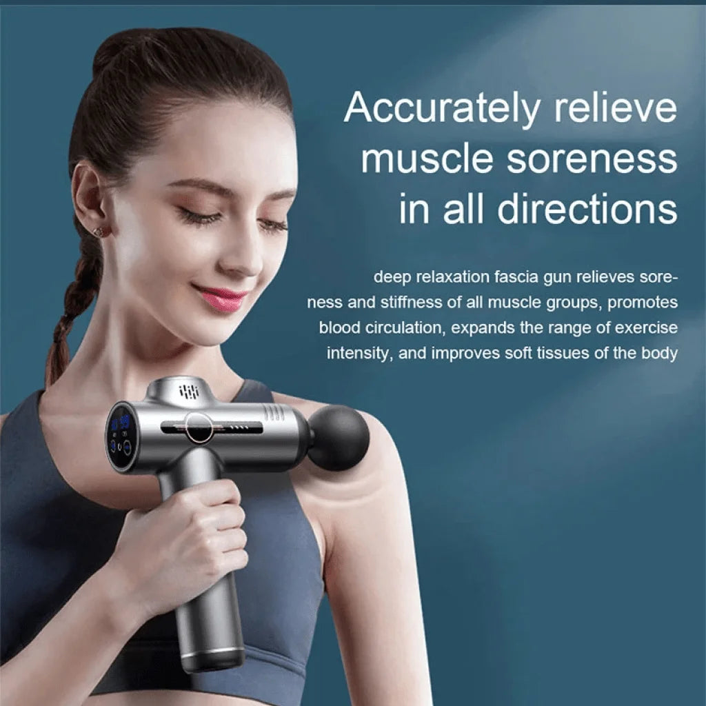 Portable massage gun 8 heads